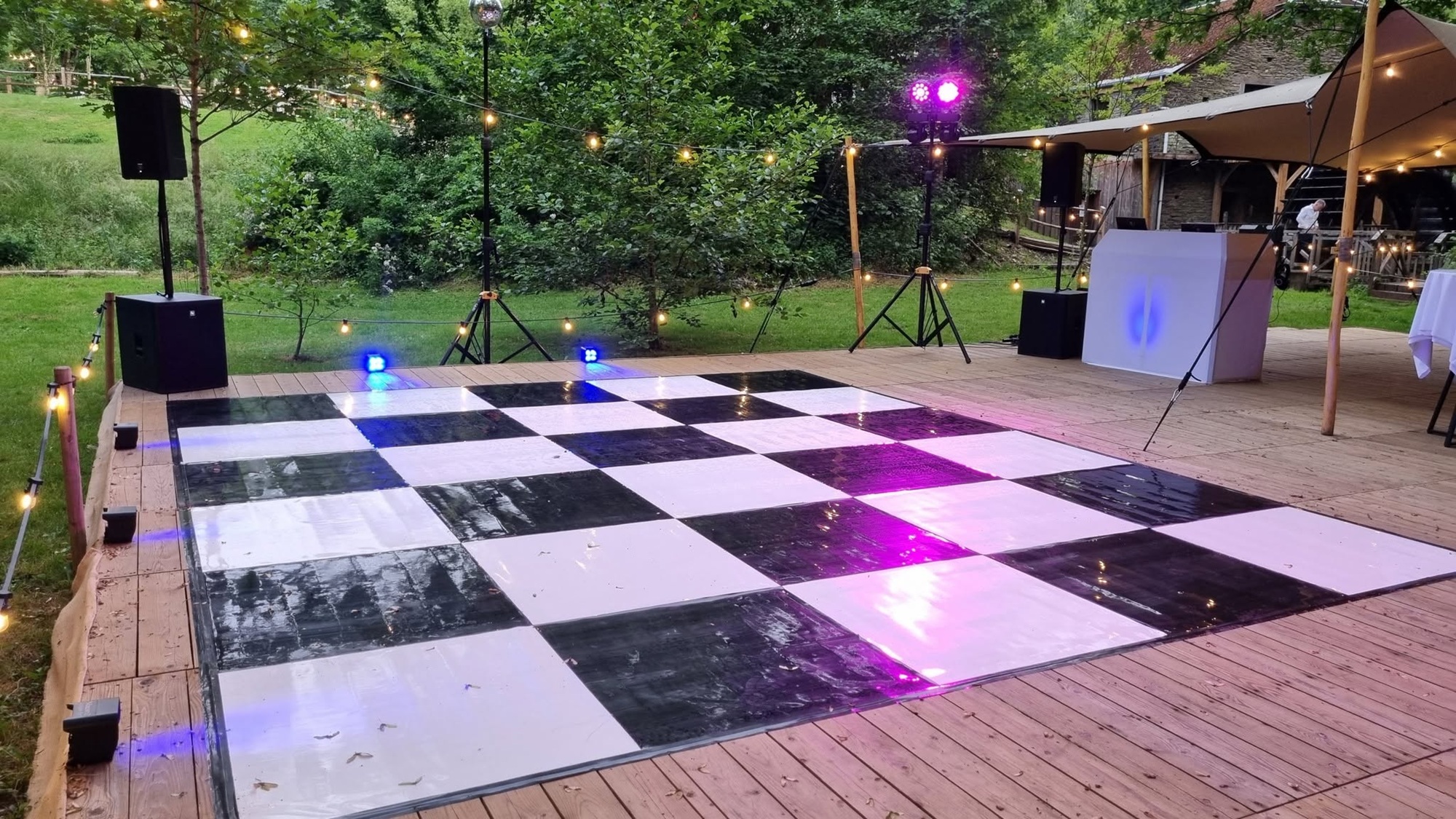 Feest op maat op een buitenlocatie